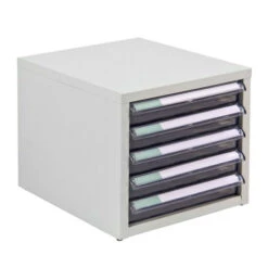 Schlussverkauf 😀 ADB Schubladencontainer Aus Metall, 5 Schubladen, 27,3 X 25,5 Cm (B X H), Pulverbeschichtet 😍 -Günstiges Adb Geschäft unnamed file 10