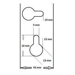 Brandneu 😀 ADB Lochwand Für Werkzeughaken In Verschiedenen Größen Und Farben 493-1975 Mm, Farbe:Lichtblau (RAL 5012), Länge:1177 Mm 💯 -Günstiges Adb Geschäft unnamed file 1070