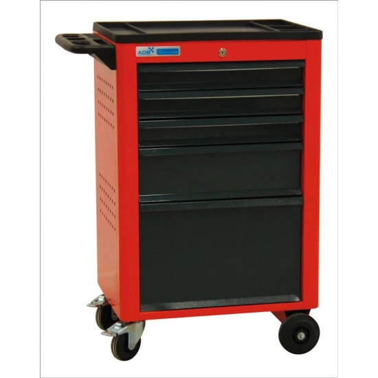 Am billigsten 🌟 ADB Werkstattwagen 'Basic' In Verschiedenen Ausführungen, Bis Zu 9 Schubladen, Optional Mit 115 Tlg. Werkzeugsatz, Farbe:Verkehrsrot (RAL 3020), Anzahl Schubladen:5 🥰 10 Am billigsten 🌟 ADB Werkstattwagen 'Basic' In Verschiedenen Ausführungen, Bis Zu 9 Schubladen, Optional Mit 115 Tlg. Werkzeugsatz, Farbe:Verkehrsrot (RAL 3020), Anzahl Schubladen:5 🥰 – Bild 10