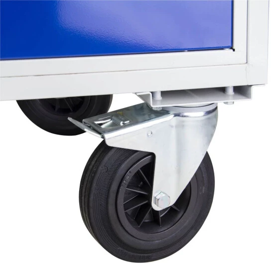 Am billigsten 🧨 ADB Mobile Werkbank Aus Stahl Mit Massiver Buchenplatte Und 4 Rädern Auswahl, Modellvariante:Mit 6 Schubladen 💯 3 Am billigsten 🧨 ADB Mobile Werkbank Aus Stahl Mit Massiver Buchenplatte Und 4 Rädern Auswahl, Modellvariante:Mit 6 Schubladen 💯 – Bild 3