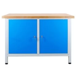 Bestes Angebot 😉 ADB Werkbank 'PREMIUM' In Verschiedenen Ausführungen, (B X H) 120 X 84 Cm, Ausführung:2 Türen 🔔