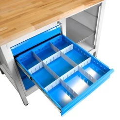 Blitzangebot 🧨 ADB Werkbank 'PREMIUM' In Verschiedenen Ausführungen, (B X H) 120 X 84 Cm, Ausführung:4 Schubladen Und Regalteil ✔️ -Günstiges Adb Geschäft unnamed file 1149