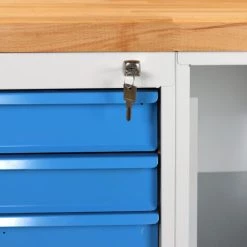 Blitzangebot 🧨 ADB Werkbank 'PREMIUM' In Verschiedenen Ausführungen, (B X H) 120 X 84 Cm, Ausführung:4 Schubladen Und Regalteil ✔️ -Günstiges Adb Geschäft unnamed file 1150