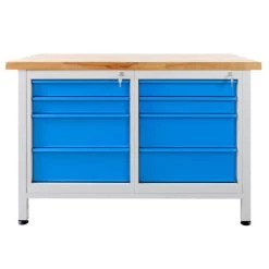 Top 10 ⌛ ADB Werkbank Mit Holz Arbeitsplatte Und 8 Schubladen B 1200 X T 600 X H 840 👍