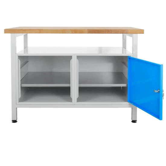 Top 10 👏 ADB Werkbank Werktisch Mit 1 Tür Und 1 Regalteil 1200x600x840 Mm Grau ✨ 3 Top 10 👏 ADB Werkbank Werktisch Mit 1 Tür Und 1 Regalteil 1200x600x840 Mm Grau ✨ – Bild 3