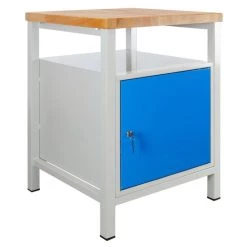 Coupon ❤️ ADB Werkbank Werktisch Arbeitstisch Mit Holz Arbeitsplatte Und Tür 600x600x840 Mm 🧨 -Günstiges Adb Geschäft unnamed file 1180