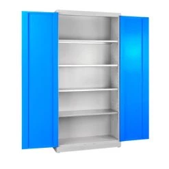 Blitzangebot 😍 ADB Flügeltürenschrank Aus Pulverbeschichtetem Stahlblech, (BxHxT) 950 X 1950 X 600 Mm, Farbe:lichtgrau/lichtblau 🥰 -Günstiges Adb Geschäft unnamed file 1243