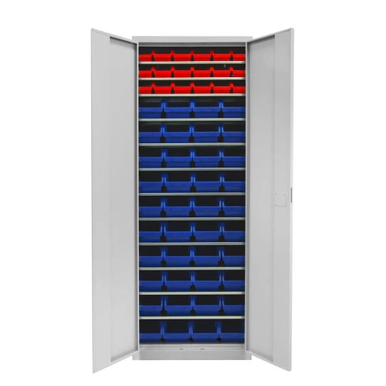 Bestpreis ❤️ ADB Werkzeugschrank Aus Stahl Mit 12 Fachböden Und 58 Sichtlagerkästen ✨ 1 Bestpreis ❤️ ADB Werkzeugschrank Aus Stahl Mit 12 Fachböden Und 58 Sichtlagerkästen ✨