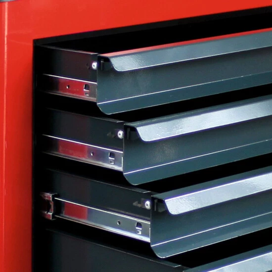 Angebote 😉 ADB Werkstattwagen 'Basic' In Verschiedenen Ausführungen, Bis Zu 9 Schubladen, Optional Mit 115 Tlg. Werkzeugsatz, Farbe:Verkehrsrot (RAL 3020), Anzahl Schubladen:6 ✨ 6 Angebote 😉 ADB Werkstattwagen 'Basic' In Verschiedenen Ausführungen, Bis Zu 9 Schubladen, Optional Mit 115 Tlg. Werkzeugsatz, Farbe:Verkehrsrot (RAL 3020), Anzahl Schubladen:6 ✨ – Bild 6