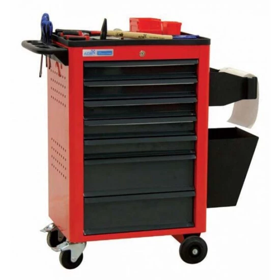 Angebote 😉 ADB Werkstattwagen 'Basic' In Verschiedenen Ausführungen, Bis Zu 9 Schubladen, Optional Mit 115 Tlg. Werkzeugsatz, Farbe:Verkehrsrot (RAL 3020), Anzahl Schubladen:6 ✨ 14 Angebote 😉 ADB Werkstattwagen 'Basic' In Verschiedenen Ausführungen, Bis Zu 9 Schubladen, Optional Mit 115 Tlg. Werkzeugsatz, Farbe:Verkehrsrot (RAL 3020), Anzahl Schubladen:6 ✨ – Bild 14