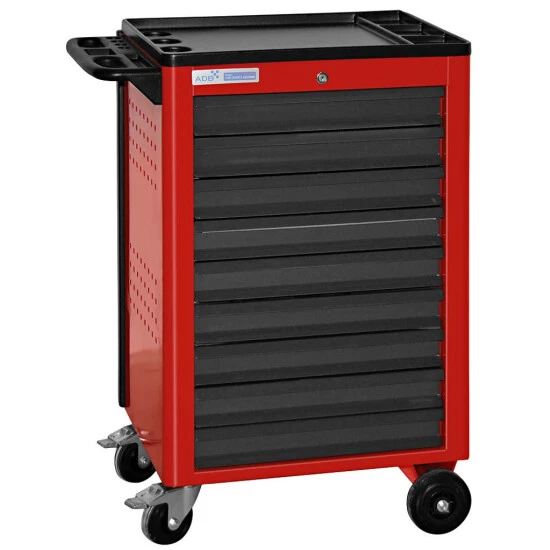 Billig ❤️ ADB Werkstattwagen 'Basic' In Verschiedenen Ausführungen, Bis Zu 9 Schubladen, Optional Mit 115 Tlg. Werkzeugsatz, Farbe:Verkehrsrot (RAL 3020), Anzahl Schubladen:9 🛒 12 Billig ❤️ ADB Werkstattwagen 'Basic' In Verschiedenen Ausführungen, Bis Zu 9 Schubladen, Optional Mit 115 Tlg. Werkzeugsatz, Farbe:Verkehrsrot (RAL 3020), Anzahl Schubladen:9 🛒 – Bild 12