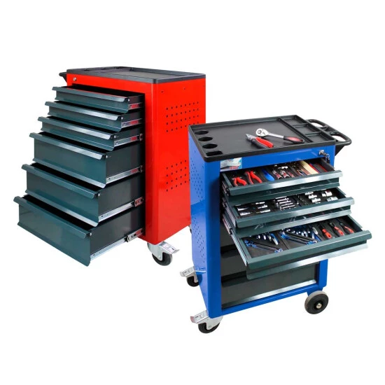 Angebote 🎉 ADB Werkstattwagen 'Basic' In Verschiedenen Ausführungen, Bis Zu 9 Schubladen, Optional Mit 115 Tlg. Werkzeugsatz, Farbe:Verkehrsrot (RAL 3020), Anzahl Schubladen:6 (inkl. 115 Tlg. Werkzeugsatz) ⭐ 4 Angebote 🎉 ADB Werkstattwagen 'Basic' In Verschiedenen Ausführungen, Bis Zu 9 Schubladen, Optional Mit 115 Tlg. Werkzeugsatz, Farbe:Verkehrsrot (RAL 3020), Anzahl Schubladen:6 (inkl. 115 Tlg. Werkzeugsatz) ⭐ – Bild 4