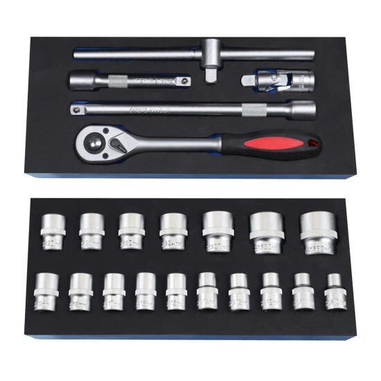 Bester Verkauf 🔔 ADB Werkzeugkomplettset, 115-tlg, Ideal Für Werkstattwagen BASIC 👏 2 Bester Verkauf 🔔 ADB Werkzeugkomplettset, 115-tlg, Ideal Für Werkstattwagen BASIC 👏 – Bild 2