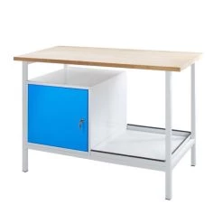 Schlussverkauf 🎉 ADB Werkbank Eko Mit 1 Tür B 1200 X T 600 X H 855 Mm 👏