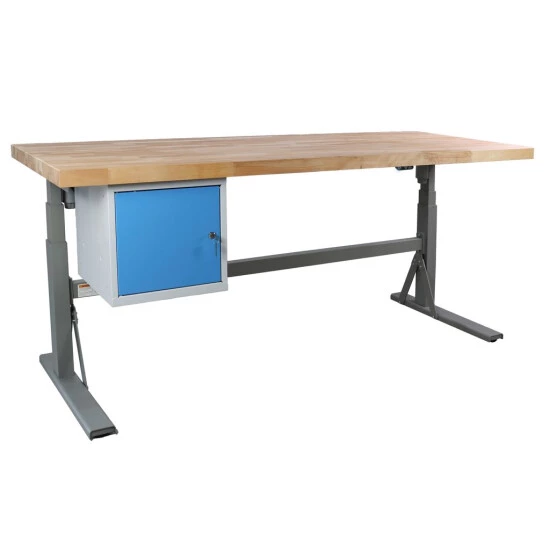 Bestes Angebot 💯 ADB Werkbank 'HEAVY', Elektrisch Höhenverstellbar, Buchenholz, Ergonomisches Arbeiten, Ausführung:Werkbank Mit Würfelbox 🎁 2 Bestes Angebot 💯 ADB Werkbank 'HEAVY', Elektrisch Höhenverstellbar, Buchenholz, Ergonomisches Arbeiten, Ausführung:Werkbank Mit Würfelbox 🎁 – Bild 2