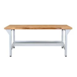 Bestes Angebot 😉 ADB Werkbank PROFI 1500, Lichtgrau, Höhe 850 Mm 😉