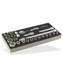 Top 10 🌟 ADB Werkstattwagen Einlage Steckschlüssel-Garnitur 1/2" 24-tlg. 🔔