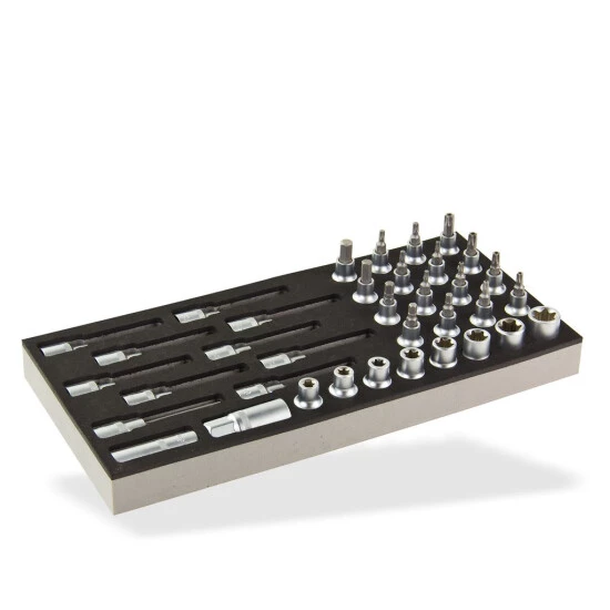 Rabatt ✔️ ADB Werkstattwagen Einlage Innensechskant/Innensechsrund-Set 1/2" 36-tlg. 🛒 1 Rabatt ✔️ ADB Werkstattwagen Einlage Innensechskant/Innensechsrund-Set 1/2" 36-tlg. 🛒