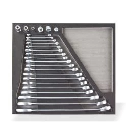 Bestpreis 👏 ADB Werkstattwagen Einlage Gabelringschlüsselsatz, 25-tlg. 🧨