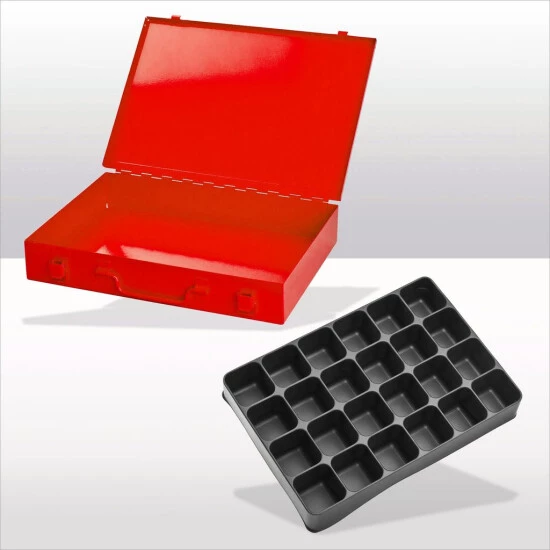 Bestes Angebot 🥰 ADB Werkzeugkofferset M.24-fach Einteiler RAL 3020 🔥 4 Bestes Angebot 🥰 ADB Werkzeugkofferset M.24-fach Einteiler RAL 3020 🔥 – Bild 4