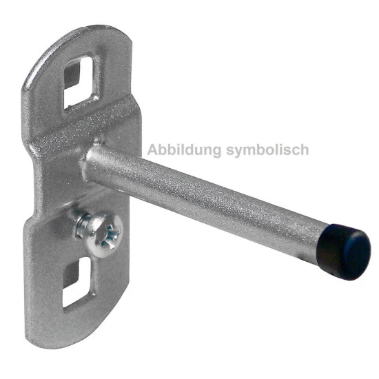 Schlussverkauf 💯 ADB Werkzeugwand Lochwand Werkzeughalter Hakenende Gerade Länge 25mm ⭐ 1 Schlussverkauf 💯 ADB Werkzeugwand Lochwand Werkzeughalter Hakenende Gerade Länge 25mm ⭐