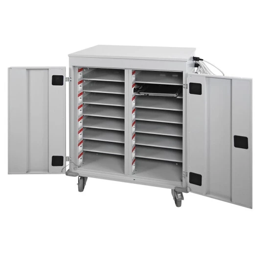 Angebote 🔥 ADB Notebook-Wagen In Versch. Ausführungen, Separate Stromversorgung Pro Fach, Anzahl Fächer:16 Fächer 🎁 2 Angebote 🔥 ADB Notebook-Wagen In Versch. Ausführungen, Separate Stromversorgung Pro Fach, Anzahl Fächer:16 Fächer 🎁 – Bild 2