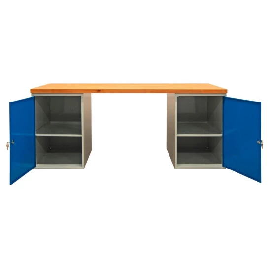 Blitzangebot 🎁 ADB Werkbank Mit 2 Stahlblechschränken 2000mm 🌟 2 Blitzangebot 🎁 ADB Werkbank Mit 2 Stahlblechschränken 2000mm 🌟 – Bild 2