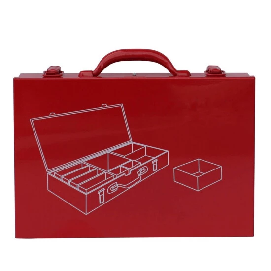 Bester Verkauf 🌟 ADB Sortimentskoffer Metall Sortierkasten, 9 Systemfächer, Typ SK1 👍 2 Bester Verkauf 🌟 ADB Sortimentskoffer Metall Sortierkasten, 9 Systemfächer, Typ SK1 👍 – Bild 2