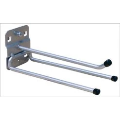 Am billigsten ✨ ADB Werkzeugwand Lochwand Werkzeughalter 3-fach 150 Mm RAL 9006 🤩