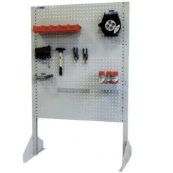 Bester Verkauf ✔️ ADB Werkzeugwand Mit 3 Lochwänden Lichtgrau ✔️