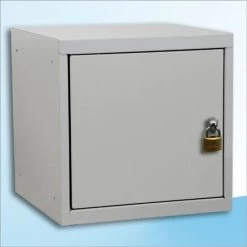 Großhandel ✨ ADB Wertfach-Würfel Mit Drehriegelschloss, Grau 🤩