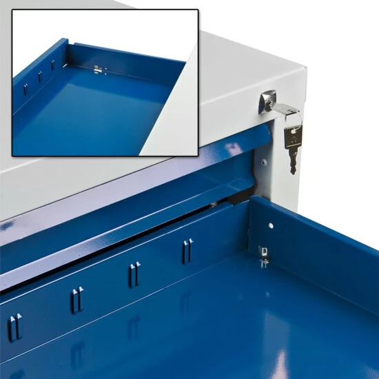 Beste Bewertungen von 😉 ADB Schubladenschrank Aus Stahl Mit 6 Schubladen, In Drei Farben Erhältlich, Farbe:lichtgrau/lichtblau 🔔 4 Beste Bewertungen von 😉 ADB Schubladenschrank Aus Stahl Mit 6 Schubladen, In Drei Farben Erhältlich, Farbe:lichtgrau/lichtblau 🔔 – Bild 4