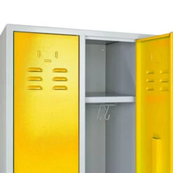 Rabatt ❤️ ADB Spind / Umkleideschrank Aus Stahl In Verschiedenen Farben, 2-türig, Farbe:grau/gelb 🤩 12 Rabatt ❤️ ADB Spind / Umkleideschrank Aus Stahl In Verschiedenen Farben, 2-türig, Farbe:grau/gelb 🤩 -Günstiges Adb Geschäft unnamed file 288