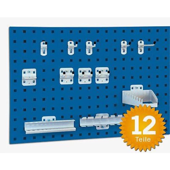 Auslauf 👍 ADB Werkzeughalter Für Lochwand Haken-Set 12-teilig Weißaluminium 🛒 1 Auslauf 👍 ADB Werkzeughalter Für Lochwand Haken-Set 12-teilig Weißaluminium 🛒