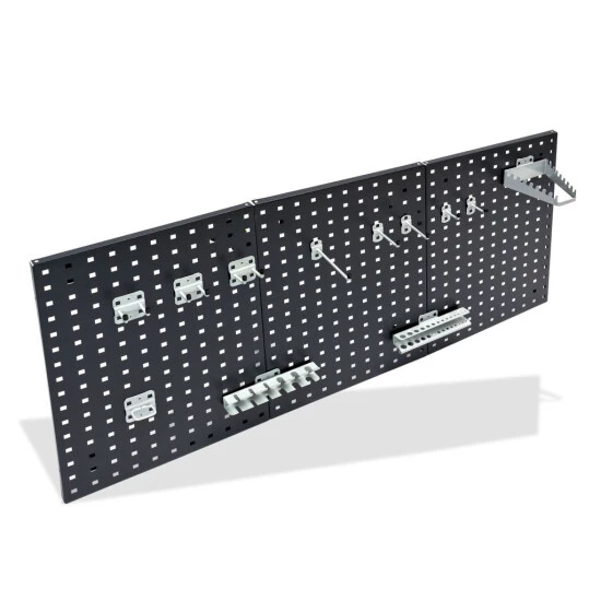 Auslauf 👍 ADB Werkzeughalter Für Lochwand Haken-Set 12-teilig Weißaluminium 🛒 4 Auslauf 👍 ADB Werkzeughalter Für Lochwand Haken-Set 12-teilig Weißaluminium 🛒 – Bild 4