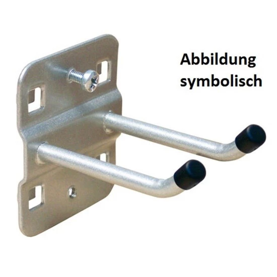 Blitzangebot ✔️ ADB Werkzeugwand Lochwand Werkzeughalter Mit Schrägem Hakenende 35mm Doppelt 🎁 2 Blitzangebot ✔️ ADB Werkzeugwand Lochwand Werkzeughalter Mit Schrägem Hakenende 35mm Doppelt 🎁 – Bild 2