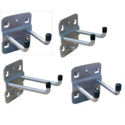 Blitzangebot 🔔 ADB Werkzeugwand Lochwand Werkzeughalter Länge 50mm Doppelt Hakenende Senkrecht 👍