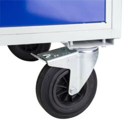 Bestes Angebot 🌟 ADB Mobile Werkbank Aus Stahl Mit Massiver Buchenplatte Und 4 Rädern Auswahl, Modellvariante:Mit 2 Türen 🌟 -Günstiges Adb Geschäft unnamed file 465