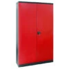 Top 10 👏 ADB Stahlschrank XL-B (BxHxT) 1100 X 1920 X 380 In Verschiedenen Farben, Farbe:anthrazitgrau/feuerrot 🎁