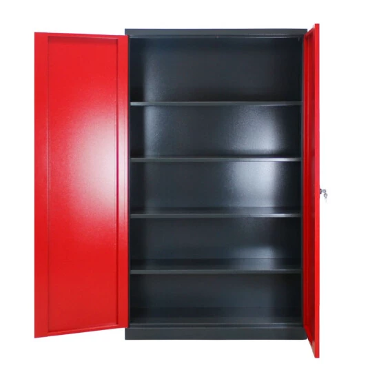 Top 10 👏 ADB Stahlschrank XL-B (BxHxT) 1100 X 1920 X 380 In Verschiedenen Farben, Farbe:anthrazitgrau/feuerrot 🎁 2 Top 10 👏 ADB Stahlschrank XL-B (BxHxT) 1100 X 1920 X 380 In Verschiedenen Farben, Farbe:anthrazitgrau/feuerrot 🎁 – Bild 2