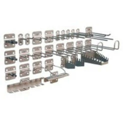 Coupon 🌟 ADB Werkzeugwand Lochwand Hakensatz/Werkzeughalter 28 Tlg. RAL 9006 ✔️ -Günstiges Adb Geschäft unnamed file 486