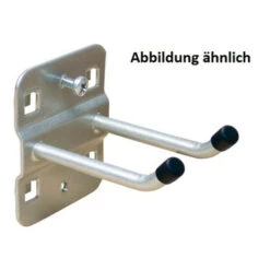 Rabatt ❤️ ADB Werkzeugwand Lochwand Werkzeughalter Mit Schrägem Hakenende 150mm Doppelt 🎉
