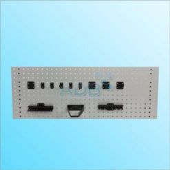 Besorgen ✨ ADB Werkzeugwand Lochwand Hakensatz/Werkzeughalter 12 Tlg. RAL 9005 🌟