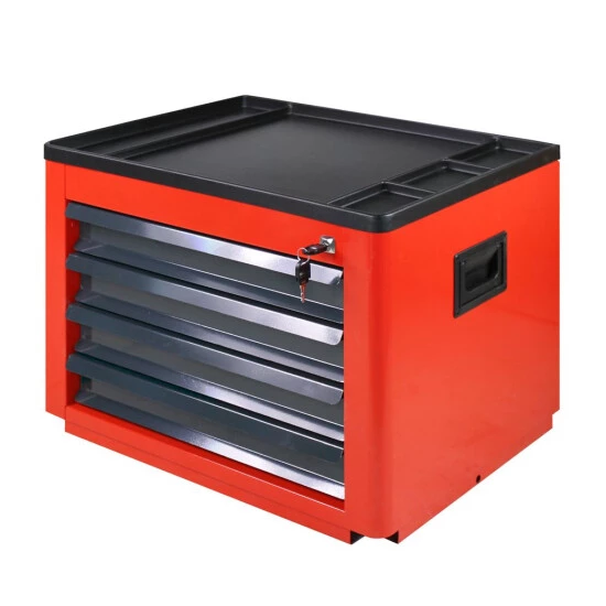 Besorgen 👏 ADB Werkzeugtruhe Für Werkstattwagen Serie 'Basic', Farbe:Verkehrsrot (RAL 3020), Anzahl Schubladen:4 ❤️ 2 Besorgen 👏 ADB Werkzeugtruhe Für Werkstattwagen Serie 'Basic', Farbe:Verkehrsrot (RAL 3020), Anzahl Schubladen:4 ❤️ – Bild 2