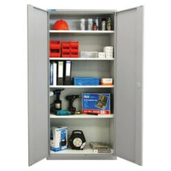 Rabatt 🧨 ADB Flügeltürschrank/Metallschrank/Aktenschrank, 2-türig ⭐