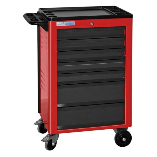 Neu 🎁 ADB Werkstattwagen 'Basic' In Verschiedenen Ausführungen, Bis Zu 9 Schubladen, Optional Mit 115 Tlg. Werkzeugsatz, Farbe:Verkehrsrot (RAL 3020), Anzahl Schubladen:7 ❤️ 12 Neu 🎁 ADB Werkstattwagen 'Basic' In Verschiedenen Ausführungen, Bis Zu 9 Schubladen, Optional Mit 115 Tlg. Werkzeugsatz, Farbe:Verkehrsrot (RAL 3020), Anzahl Schubladen:7 ❤️ – Bild 12