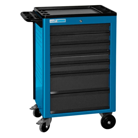 Am billigsten 😍 ADB Werkstattwagen 'Basic' In Verschiedenen Ausführungen, Bis Zu 9 Schubladen, Optional Mit 115 Tlg. Werkzeugsatz, Farbe:Enzianblau (RAL 5010), Anzahl Schubladen:7 👏 12 Am billigsten 😍 ADB Werkstattwagen 'Basic' In Verschiedenen Ausführungen, Bis Zu 9 Schubladen, Optional Mit 115 Tlg. Werkzeugsatz, Farbe:Enzianblau (RAL 5010), Anzahl Schubladen:7 👏 – Bild 12