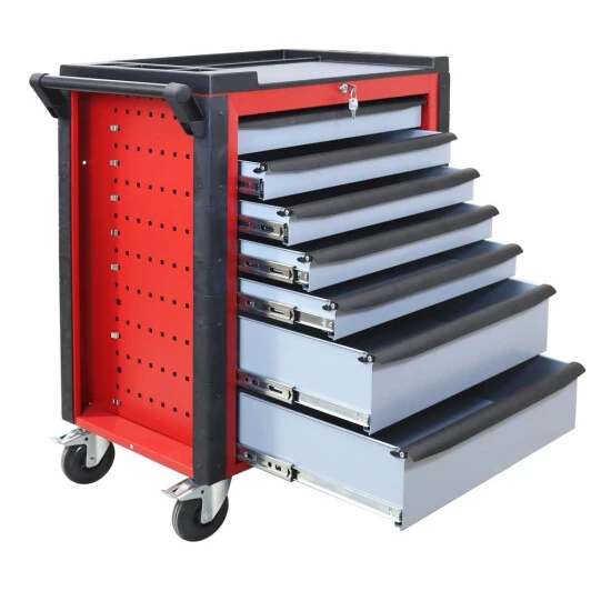 Bester Verkauf ❤️ ADB Werkstattwagen HQ Mit 7 Schubladen, Verschließbar, 405mm Auszug ❤️ 2 Bester Verkauf ❤️ ADB Werkstattwagen HQ Mit 7 Schubladen, Verschließbar, 405mm Auszug ❤️ – Bild 2