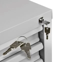 Blitzangebot ⭐ ADB Schubladenschrank MAMMUT, 5 Schubladen Mit Vollauszug, 70 X 60 Cm (B X H), In Verschiedenen Farben, Farbe:lichtgrau ✔️ -Günstiges Adb Geschäft unnamed file 887