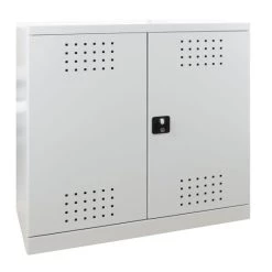 Blitzangebot ✨ ADB Gefahrstoffschrank / Sicherheitsschrank Aus Stahl Für Chemikalien Grau 🔥